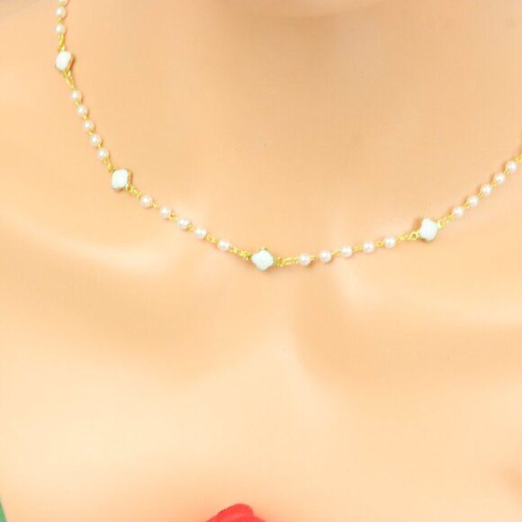 Minimalist Necklace Chain, Elegant Jewelry for Women & Girls | MLCRC1111 - Picture 7 of 10